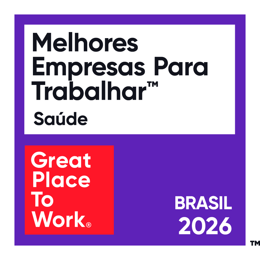 Selo Melhores Empresas para Trabalhar no setor de Saúde, Great Place To Work Brasil 2026